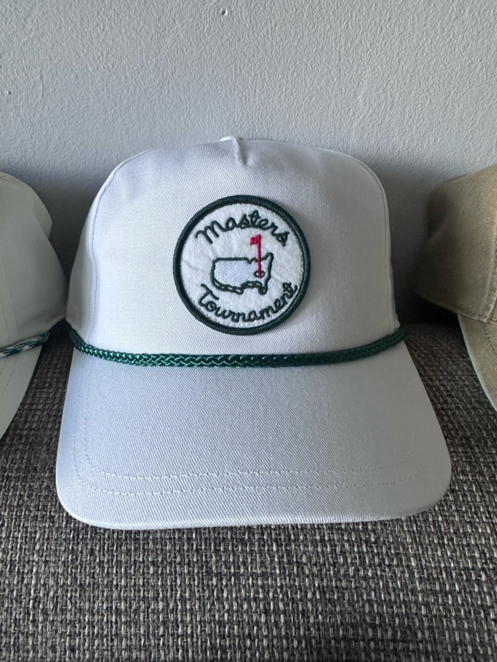 Masters Tournament White Baseball Cap